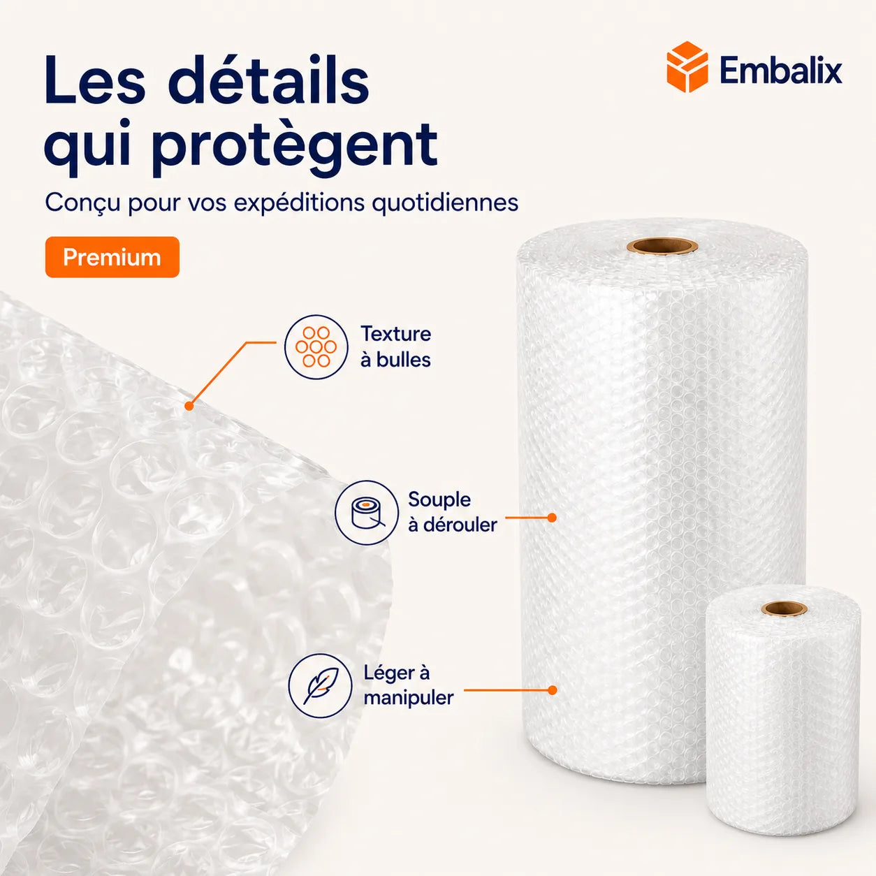 Papier bulles pour emballage et déménagement-3